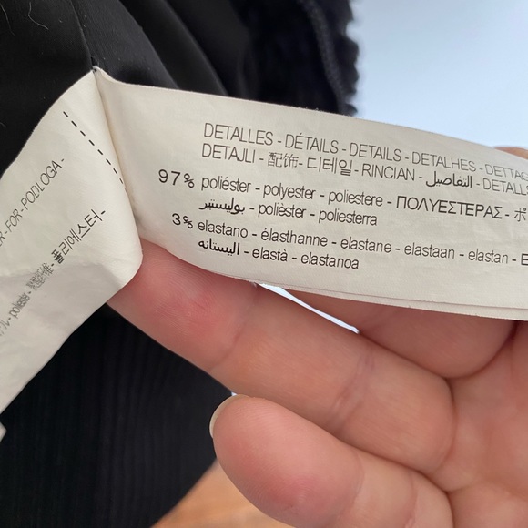 Zara TRF collection teddy bomber coat XXL - Picture 5 of 7